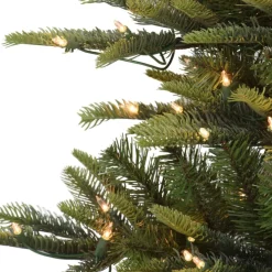 Puleo International Puleo 4-1/2 Ft. Pre-Lit Arctic Fir Artificial Christmas Tree Discount