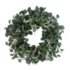 Puleo International 24" Artificial Eucalyptus Floral Spring Wreath Sale