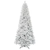 Puelo International Puleo International 9' Flocked Virginia Pine Tree With 1460 Tips Clearance