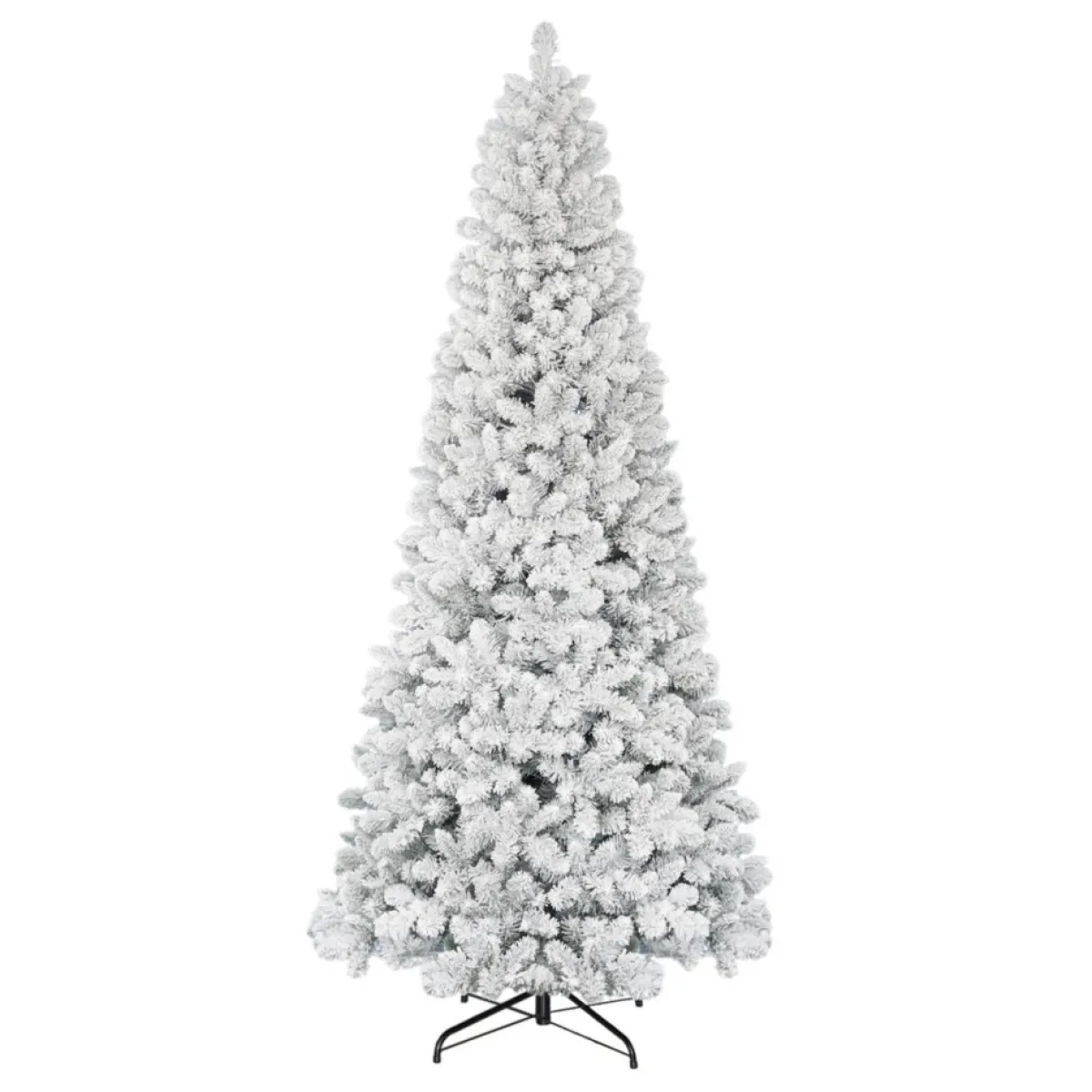 Puelo International Puleo International 9' Flocked Virginia Pine Tree With 1460 Tips Clearance
