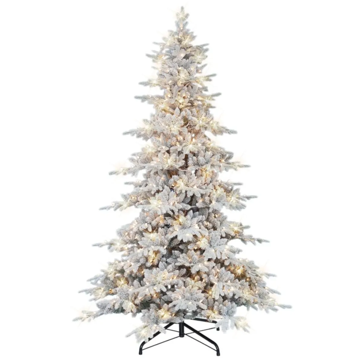 Puleo International 9 Ft Pre-Lit Utah Fir Tree, 800 Ul Clear Lights Outlet