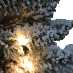 Puleo International 2'&3' Lit Flocked Slim Artificial Christmas Trees Online