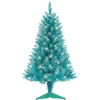 Puelo International Puleo International 4' Pre-Lit Fashion Teal Christmas Tree