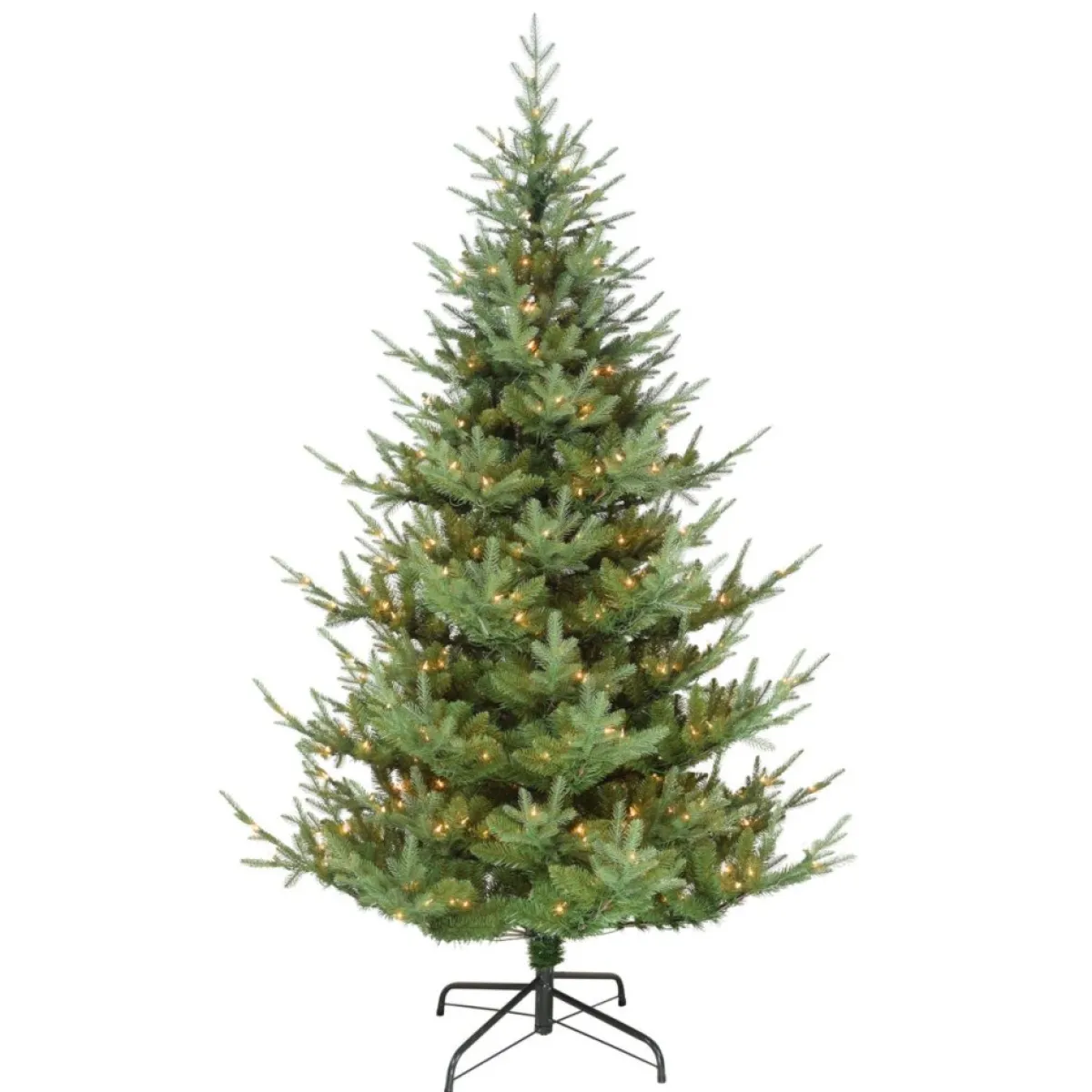 Puleo International Puleo Intl. Pre-Lit 7.5' Spruce Artificial Christmas Tree, Green Sale