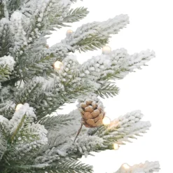 Puleo International Puleo Intl. Prelit 2' Table Top Artificial Christmas Tree In Metal Pot New