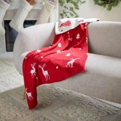 Safavieh Miracle Throw Red Clearance