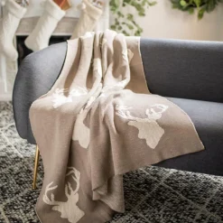 Safavieh Yule Throw Gray Hot