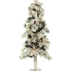 Fraiser Hill Farms Snowy Alpine Tree With Clear Lights Sale
