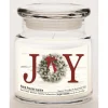 Courtside Market Soy Wax Candle With Essential Oils + Glass Lid - Christmas Joy Sale