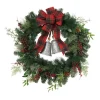 Gerson The Company 32" Mixed Pine Wreath W Berries, Bells, Cone, Cedar Sale