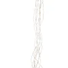 Gerson The Company 6' Warm White Led Light String Spray On Silver Wire Outlet