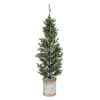 Gerson The Company 35"H Snowy Pine Tree In Tin Pot Online