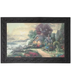 Thomas Kinkade Interchangeable Seasonal Doormat Set Clearance