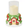 Unmatched Led Festive Tree Candle Holder With Flameless Candle Discount
