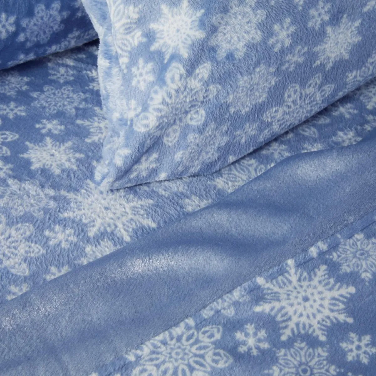 Warm & Cozy Glitter Hem Plush Sheet Set With Extra Pillowcases Best