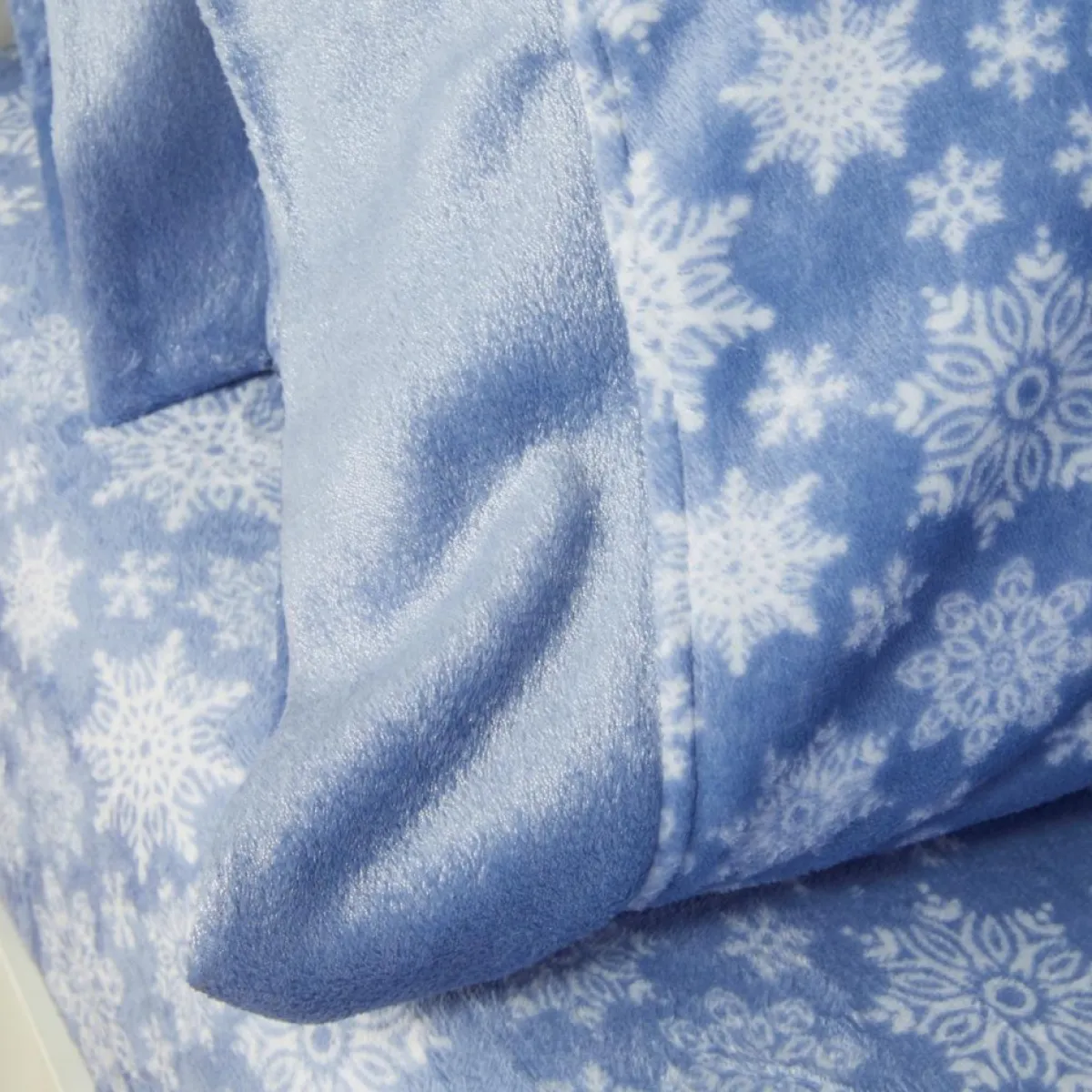 Warm & Cozy Glitter Hem Plush Sheet Set With Extra Pillowcases Best