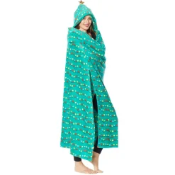 Warm & Cozy Hooded Holiday Throw Online