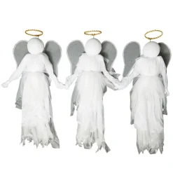 Wind & Weather Illuminated Angel Stakes With 6-Hour Timer - Set Of 3 Discount