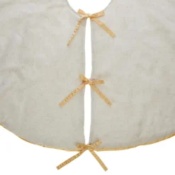 Winter Lane 48" Led Poinsettia Tree Skirt