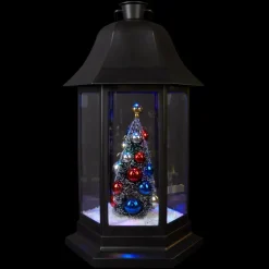Winter Lane Holiday Led Projection Lantern New