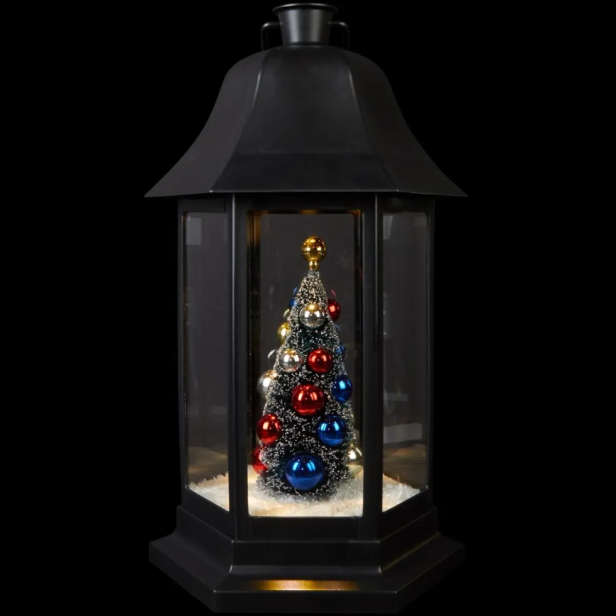Winter Lane Holiday Led Projection Lantern New