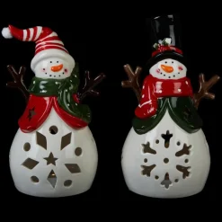 Winter Lane Illuminated Holiday Belly Figures 2-Pack New