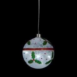 Winter Lane Oversized Led Ornaments With Timer - Set Of 3 Online