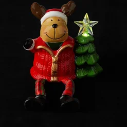 Winter Lane Set Of 3 Illuminated Dangle Sitters Best